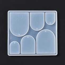 Moules en silicone pendentif bricolage&nbsp;DIY-G065-01A