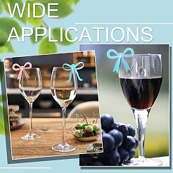 18 шт. 9 стиля акриловых подвесок для бокалов вина&nbsp;AJEW-CJ0001-71