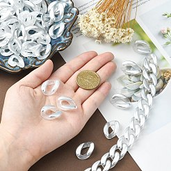 Anelli di collegamento in acrilico 100 pz&nbsp;SACR-CJ0001-36S