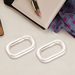 2 шт. 925 кольца-пружинки из стерлингового серебра&nbsp;STER-CN0001-44