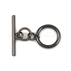 Кольцо из латуни Переключить застежками&nbsp;KK-G548-38