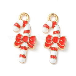 Noël pendentifs émail en alliage&nbsp;ENAM-D047-17G-05