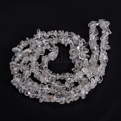 Природных кристаллов кварца бисер нитей&nbsp;G-G011-03