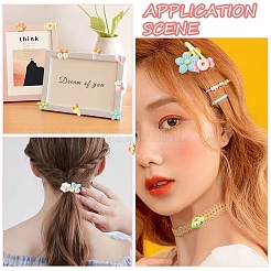 70шт 7 стиля непрозрачные кабошоны из смолы&nbsp;RESI-YW0006-13