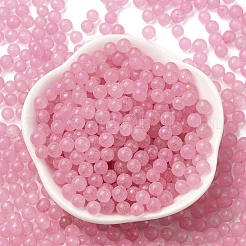 Светящиеся в темноте прозрачные стеклянные круглые бусины&nbsp;GLAA-F124-B08