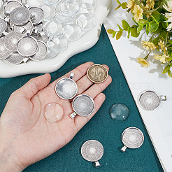 Наборы для изготовления подвесок из сплава в виде купола своими руками&nbsp;DIY-SP0001-60B