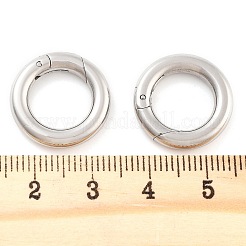 Anneaux de porte à ressort en acier inoxydable 316 anti-ternissement&nbsp;STAS-M296-01P-C-01