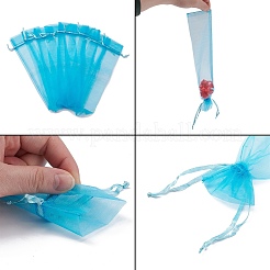 Сумочки из органзы&nbsp;LS-OP-WH0006-01