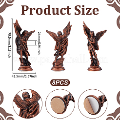 Ornamenti di statuette di angeli in lega&nbsp;DJEW-WH0043-104A