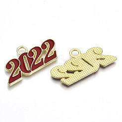 Подвески из эмали и сплава&nbsp;PALLOY-N160-001-03G-RS