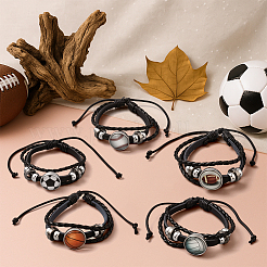 10шт 5 стиля&nbsp;BJEW-GO0002-10