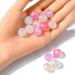 Радужное переливчатое покрытие акриловыми бусинами&nbsp;MACR-YW0002-19D