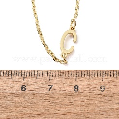 Collane a catena con iniziale in ottone per donna&nbsp;FS-WG848C9-03
