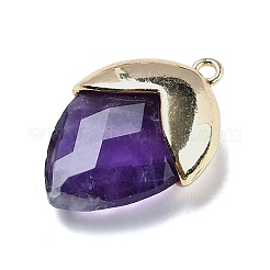 Подвески из натурального аметиста &nbsp;G-U019-03B-04