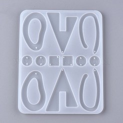 Геометрические подвески и соединения силиконовые Молды&nbsp;DIY-K031-04