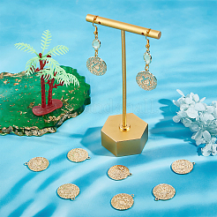 15шт латунные подвески&nbsp;KK-BBC0002-90