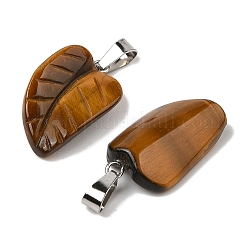 Природных тигровый глаз подвески&nbsp;G-B127-01P-02