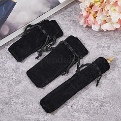 15 pz. 3 stili rettangolari sacchetti di velluto per conservare il rossetto con coulisse&nbsp;ABAG-FH0001-07