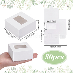 Коробки из крафт-бумаги&nbsp;CON-WH0115-02A-01