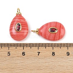 Синтетические подвески из родохрозита&nbsp;X-KK-B157-42D-05