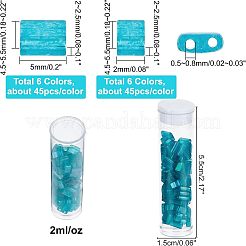 540cs 12 perles de rocaille en verre à 2 trous de style&nbsp;SEED-NB0001-44