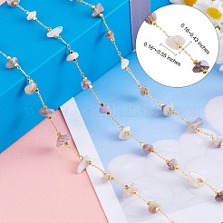 Cadenas de cuentas de virutas de ágata natural de botswana&nbsp;CHC-SZ0001-62E