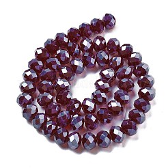 Гальванизируйте прозрачное стекло бисер нитей&nbsp;EGLA-XCP0001-16