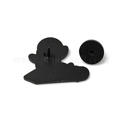Astronaute sur broche en émail au crayon&nbsp;JEWB-SZC0002-001G