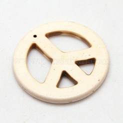 Бусины из синтетического магнезита TURQ-L014-55mm-05B