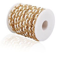 Вырезанные полые 10 ярдовые цепи из окисленного алюминия&nbsp;CHA-CL0001-01B-01