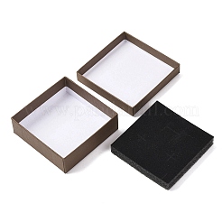 Quadratischen Karton Schmuckschatullen&nbsp;LS-CBOX-A010-01B-02