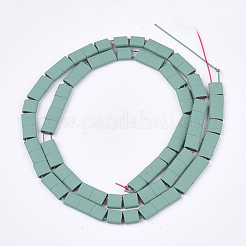 Sprühlackierte nichtmagnetische synthetische Hämatitperlen&nbsp;G-T116-07-22