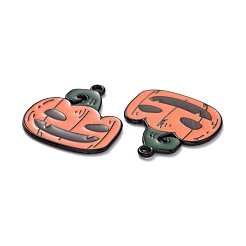 Ciondolo in smalto in lega di halloween&nbsp;ENAM-B047-04EB
