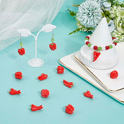 40 шт. 2 стиля подвески из смолы и железа&nbsp;RESI-SC0006-18