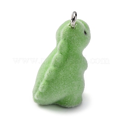 Pendentifs en résine floquée&nbsp;LS-FIND-S001-08G
