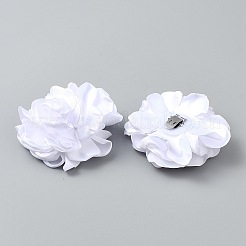 Украшение обуви из цветочной ткани&nbsp;AJEW-WH0039-45B