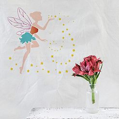 Wiederverwendbare Zeichenschablonen aus Kunststoff&nbsp;DIY-WH0172-326