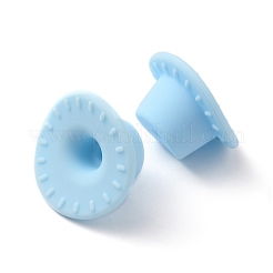 Силиконовые бусины&nbsp;LS-SIL-WH0001-37I