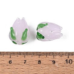 Perles vernissées manuelles&nbsp;LAMP-N042-02B