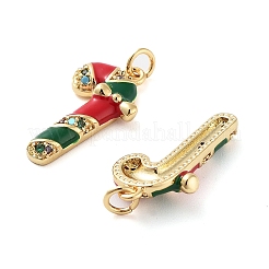 Weihnachtsthema Rack Beschichtung Messing Anhänger&nbsp;KK-M280-11H-G