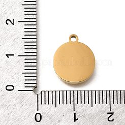 Dijes redondos planos de acero inoxidable 304&nbsp;STAS-Q348-10A-G