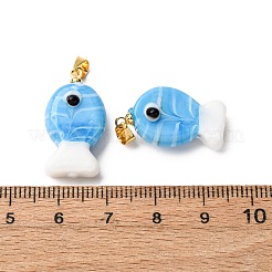 Pendentifs vernissées manuelles&nbsp;LAMP-A007-01G-02-04