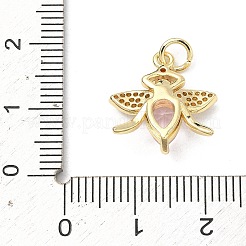 Латунные микро проложить кубического циркония подвески&nbsp;KK-H255-32G