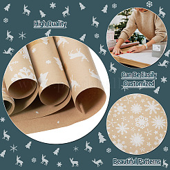 3 Rolle 3 Arten Weihnachtsgeschenkpapier&nbsp;DIY-TA0014-74