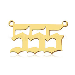 Placcatura ionica (ip) 201 pendenti in acciaio inossidabile&nbsp;STAS-N090-LA866-5LG