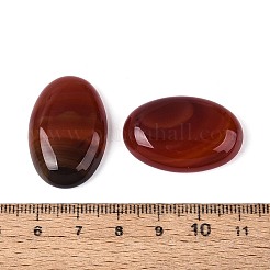 Natürlicher roter Achat (gefärbt und erhitzt) Cabochons&nbsp;G-N361-05B-05