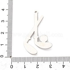 Ciondoli in acciaio inox 304&nbsp;STAS-F367-08P