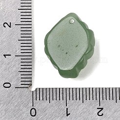 Natürliche grüne Aventurin geschnitzte Anhänger&nbsp;G-D105-02