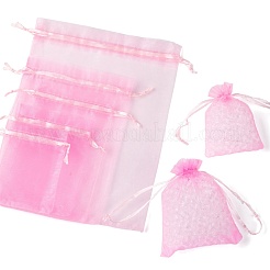 5 Geschenktüten aus Organza mit Kordelzug&nbsp;OP-LS0001-01A