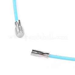 Collier avec cordon en fil d'acier inoxydable 201&nbsp;TWIR-XCP0001-03